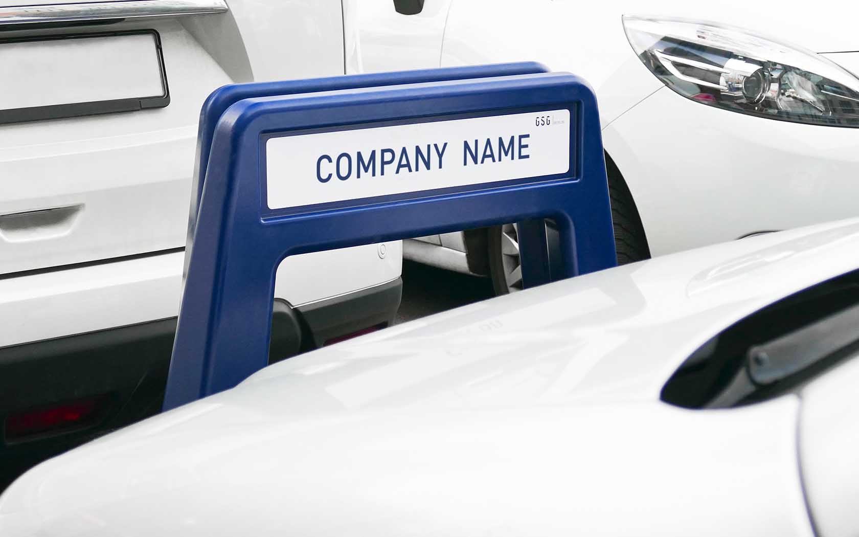 Mobile Parkplatzmarkierung - Company Name